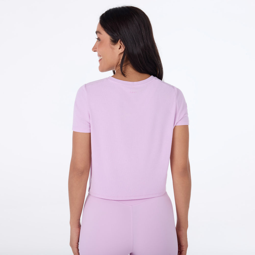 Ribbed Tee | Tops > Short Sleeve | Tavi – Tavi Active