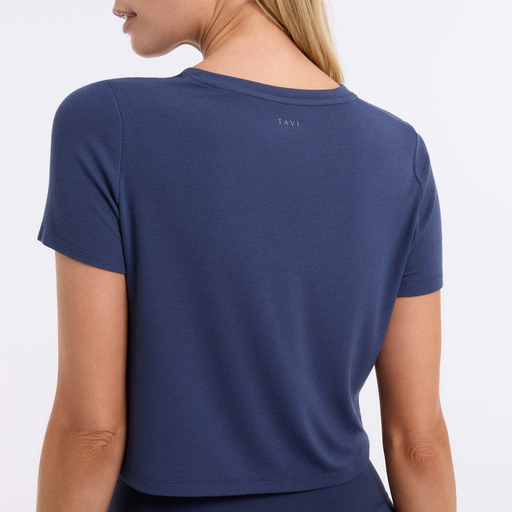 Ribbed Tee | Tops > Short Sleeve | Tavi – Tavi Active