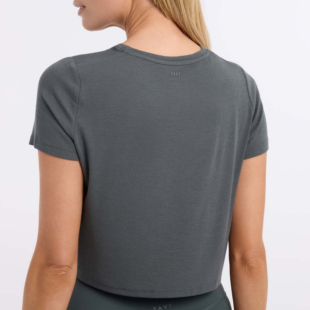 Ribbed Tee | Tops > Short Sleeve | Tavi – Tavi Active