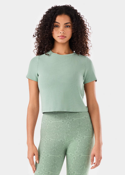 Ribbed Tee | Tops > Short Sleeve | Tavi – Tavi Active