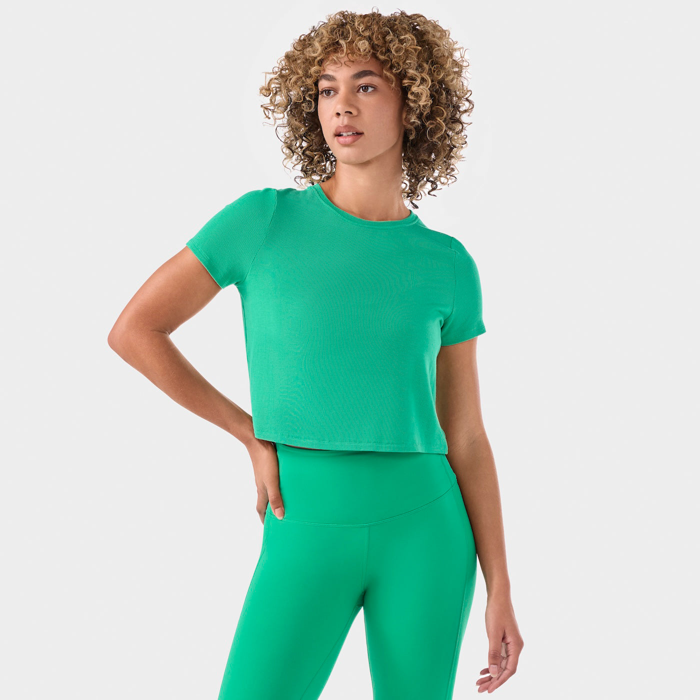 Ribbed Tee | Tops > Short Sleeve | Tavi – Tavi Active