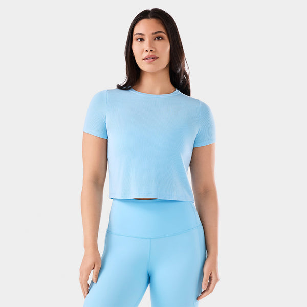 Ribbed Tee | Tops > Short Sleeve | Tavi – Tavi Active