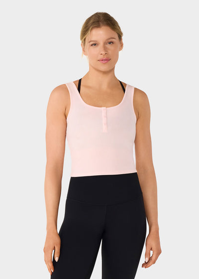 Fitted Henley Tank | Tops > Tanks | Tavi – Tavi Active