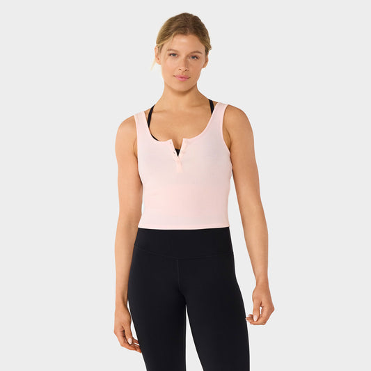 Fitted Henley Tank | Tops > Tanks | Tavi – Tavi Active
