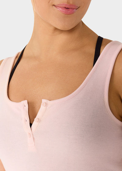 Fitted Henley Tank | Tops > Tanks | Tavi – Tavi Active