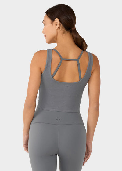 Fitted Henley Tank | Tops > Tanks | Tavi – Tavi Active