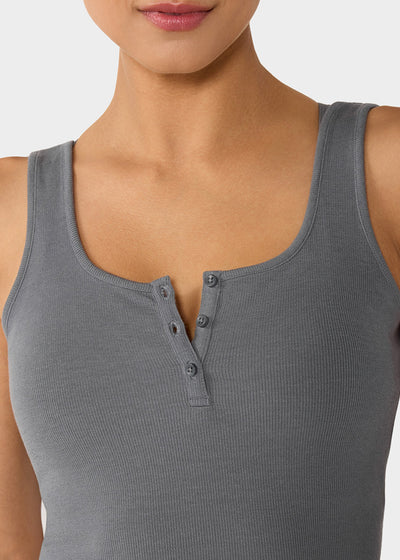 Fitted Henley Tank | Tops > Tanks | Tavi – Tavi Active