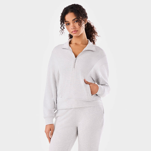 TaviLuxe® 3/4 Zip Cozy Fleece Pullover | Tops > Sweaters & Hoodies | Tavi – Tavi Active
