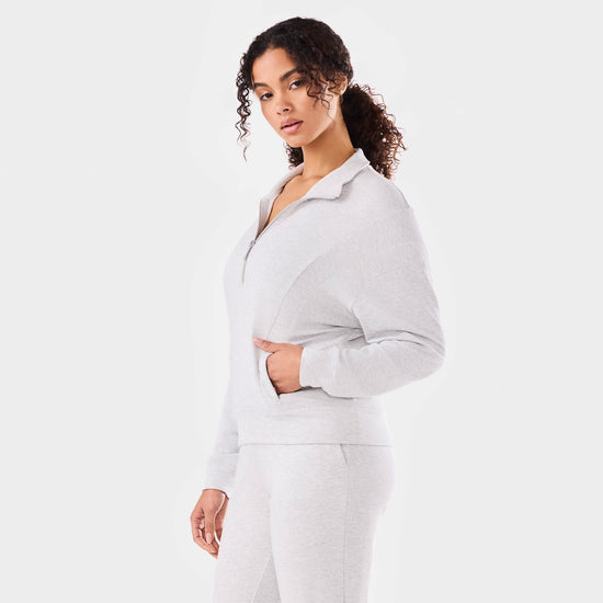 TaviLuxe® 3/4 Zip Cozy Fleece Pullover | Tops > Sweaters & Hoodies | Tavi – Tavi Active