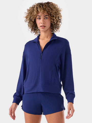 TaviLuxe® 3/4 Zip Cozy Fleece Pullover | Tops > Sweaters & Hoodies | Tavi – Tavi Active