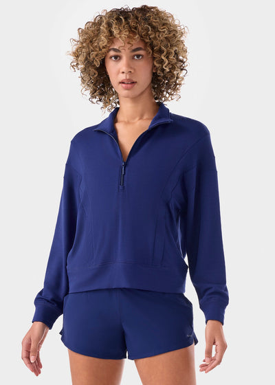 TaviLuxe® 3/4 Zip Cozy Fleece Pullover | Tops > Sweaters & Hoodies | Tavi – Tavi Active