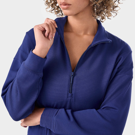 TaviLuxe® 3/4 Zip Cozy Fleece Pullover | Tops > Sweaters & Hoodies | Tavi – Tavi Active