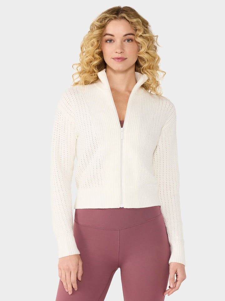 Alpine Full Zip Sweater Jacket | Tops > Sweaters & Hoodies | Tavi – Tavi Active