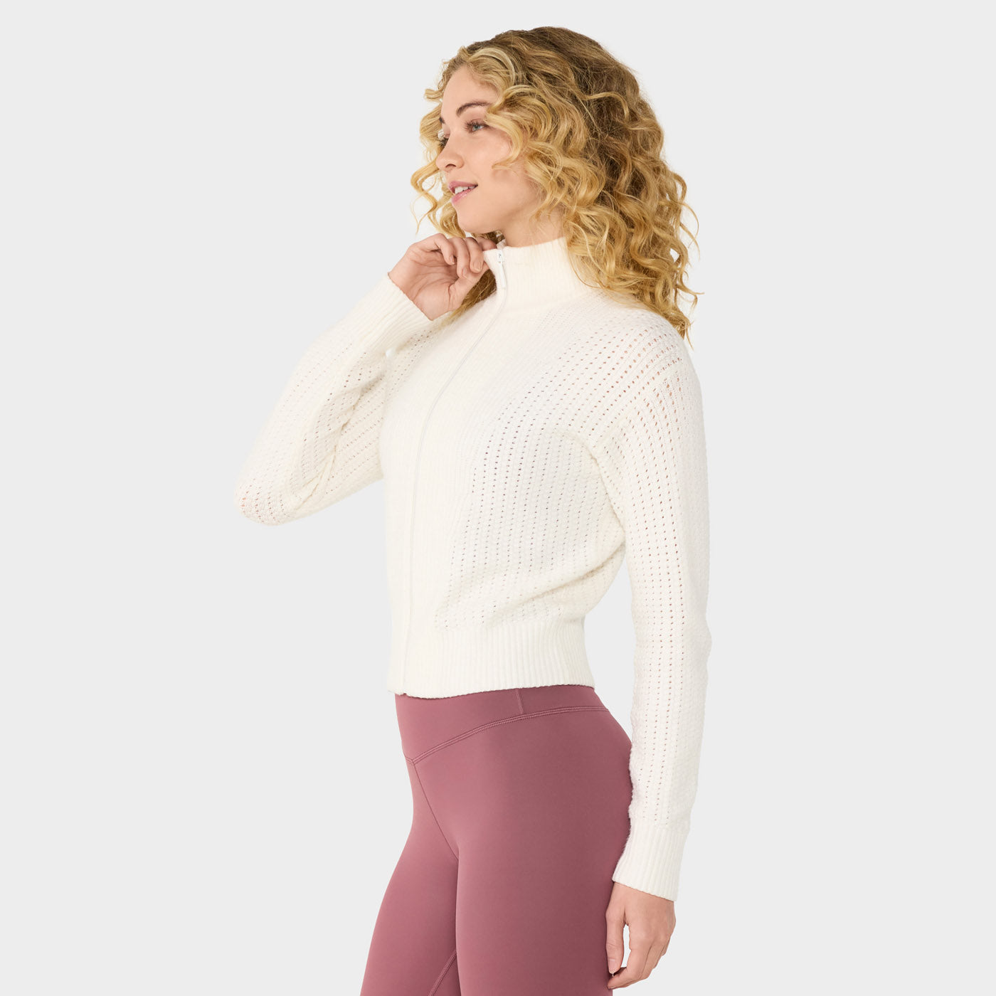 Alpine Full Zip Sweater Jacket | Tops > Sweaters & Hoodies | Tavi – Tavi Active