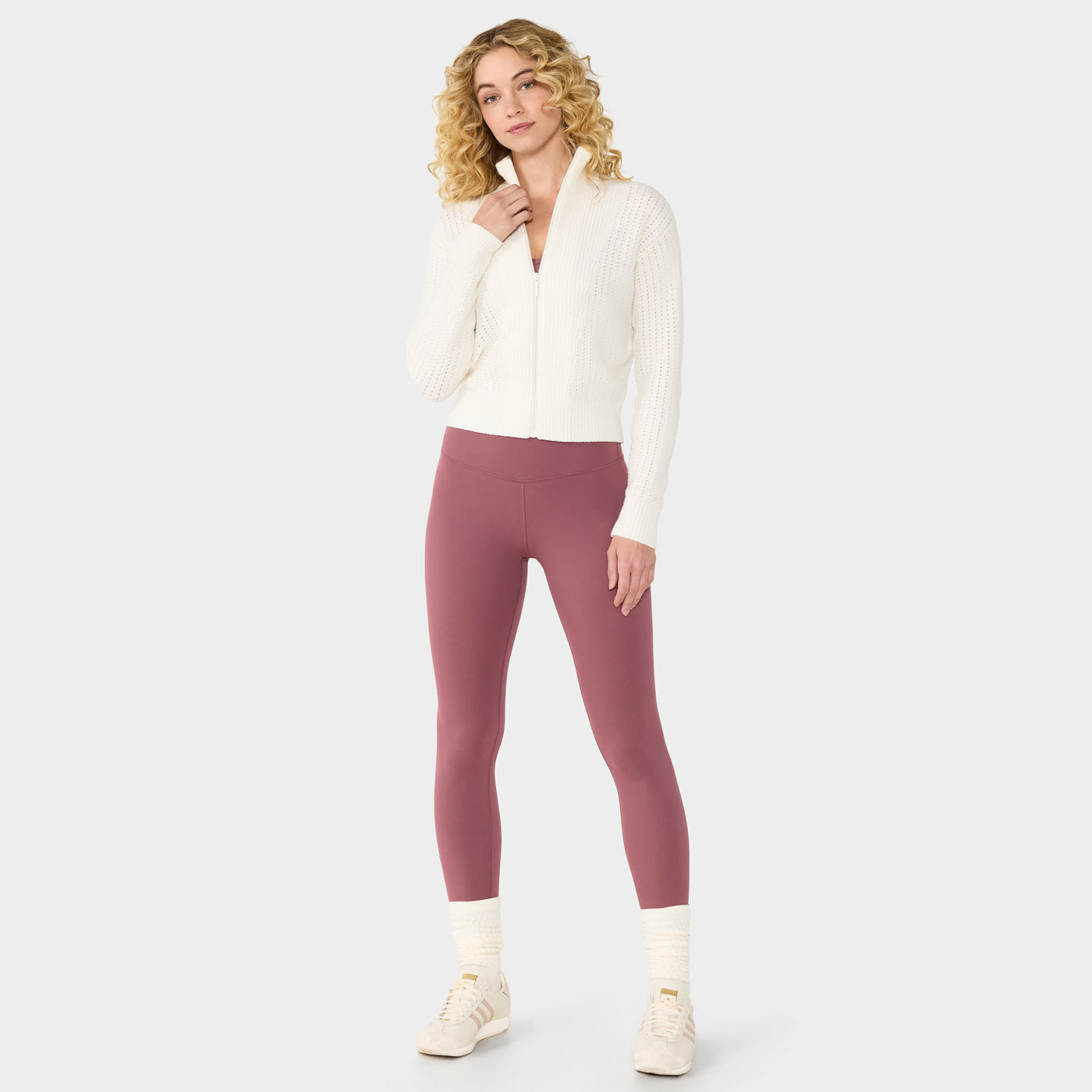 Alpine Full Zip Sweater Jacket | Tops > Sweaters & Hoodies | Tavi – Tavi Active