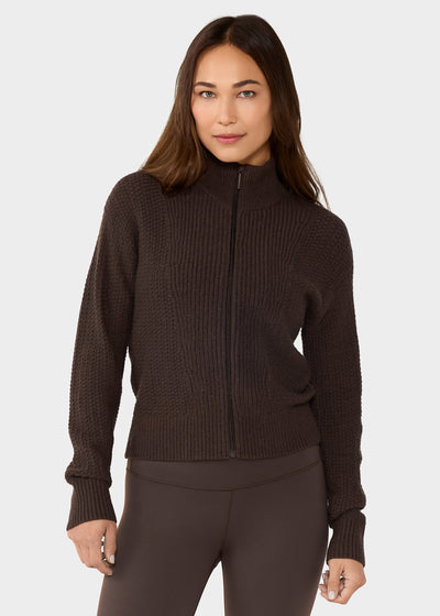 Alpine Full Zip Sweater Jacket | Tops > Sweaters & Hoodies | Tavi – Tavi Active