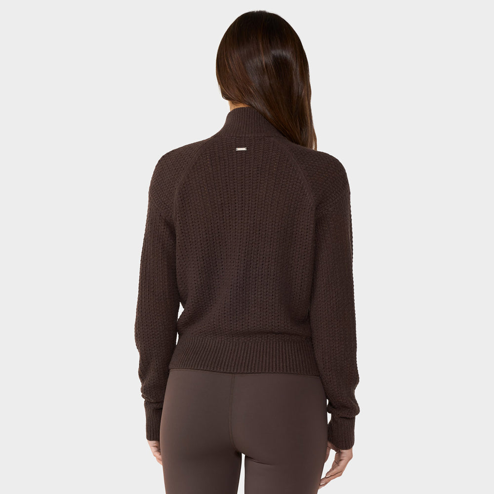 Alpine Full Zip Sweater Jacket | Tops > Sweaters & Hoodies | Tavi – Tavi Active