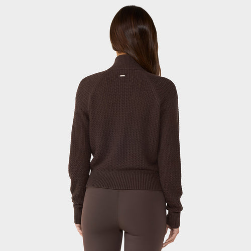 Alpine Full Zip Sweater Jacket | Tops > Sweaters & Hoodies | Tavi – Tavi Active