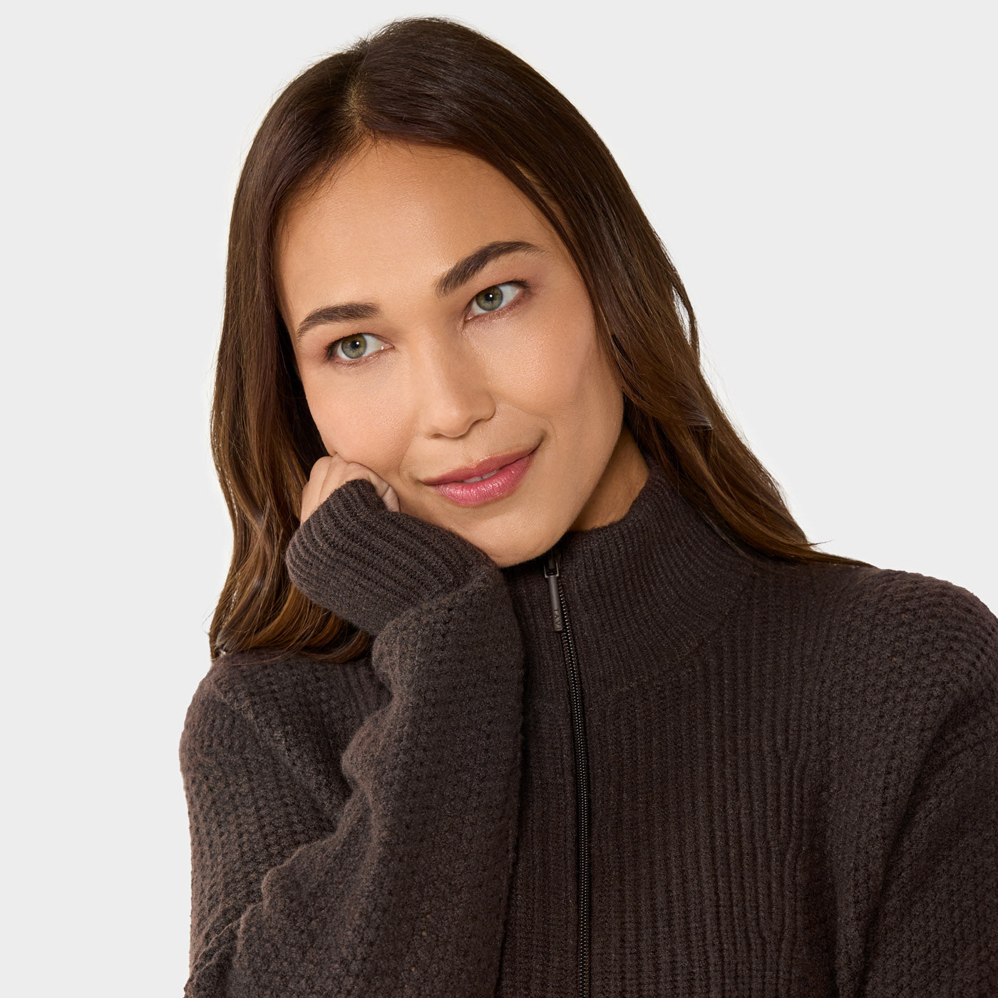 Alpine Full Zip Sweater Jacket | Tops > Sweaters & Hoodies | Tavi – Tavi Active