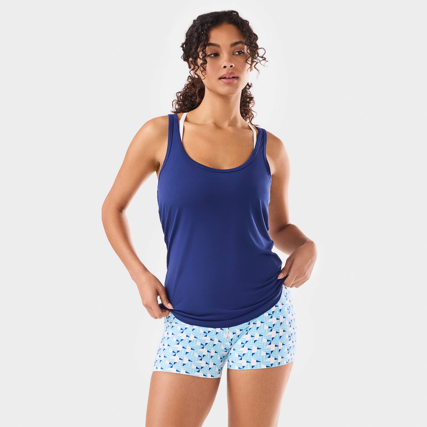 Fitted Swoop Tank | Tops > Tanks | Tavi – Tavi Active