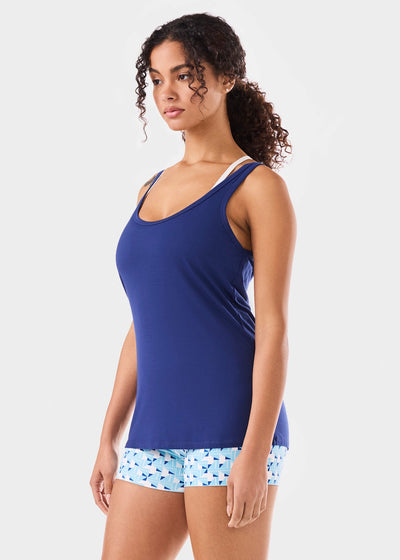 Fitted Swoop Tank | Tops > Tanks | Tavi – Tavi Active