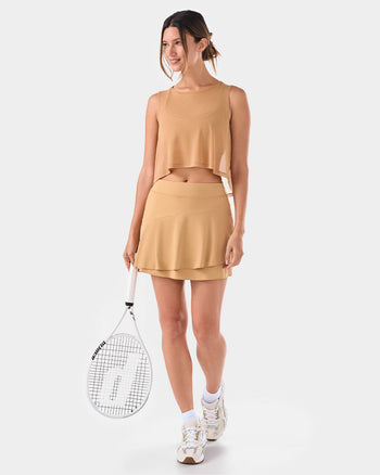 Flounce Tennis Skort | Bottoms>skort | Tavi – ToeSox | Tavi | Vooray
