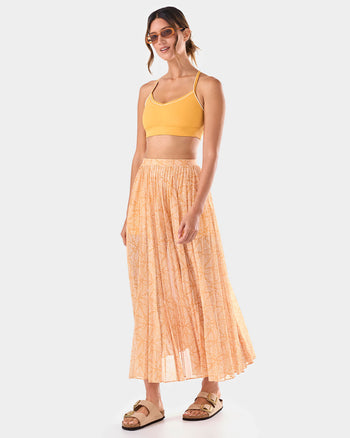 Pleated Active Coverup Skirt | Bottoms>skirt | Tavi – ToeSox | Tavi | Vooray
