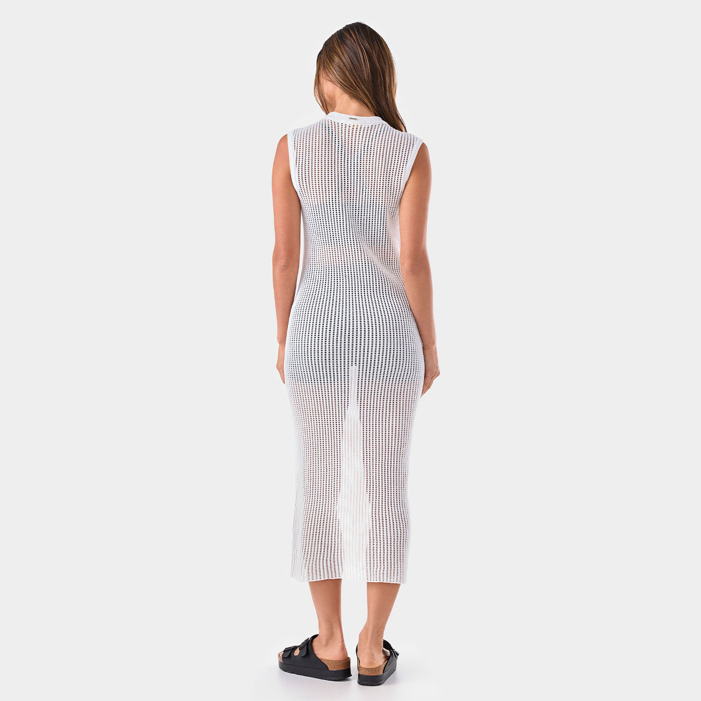 Retreat Sleeveless Open Knit Dress | Dress | Tavi – ToeSox | Tavi | Vooray