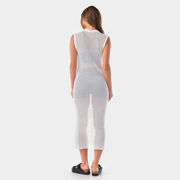 Retreat Sleeveless Open Knit Dress | Dress | Tavi – Tavi Active