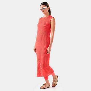 Retreat Sleeveless Open Knit Dress | Dress | Tavi – ToeSox | Tavi | Vooray