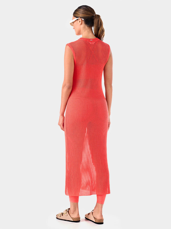 Retreat Sleeveless Open Knit Dress | Dress | Tavi – ToeSox | Tavi | Vooray