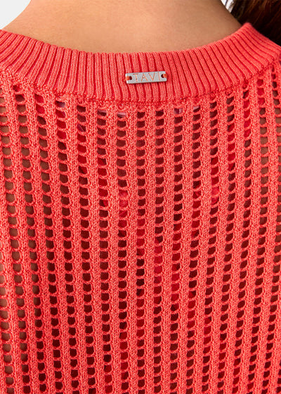 Retreat Sleeveless Open Knit Dress | Dress | Tavi – Tavi Active