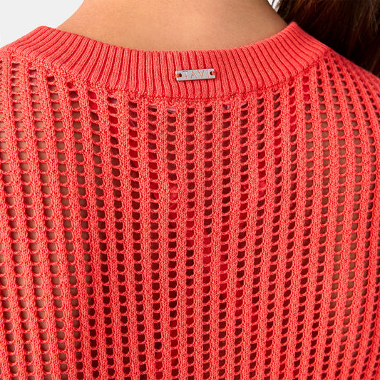 Retreat Sleeveless Open Knit Dress | Dress | Tavi – Tavi Active