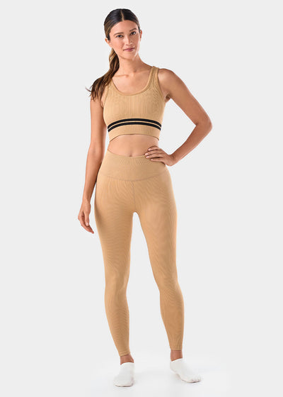 Seamless 7/8 Rib Leggings | Bottoms > Leggings | Tavi – Tavi Active