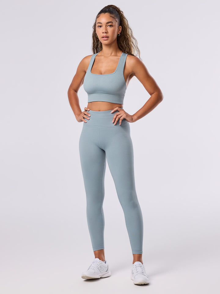 Seamless 7/8 Rib Leggings | Bottoms > Leggings | Tavi – Tavi Active