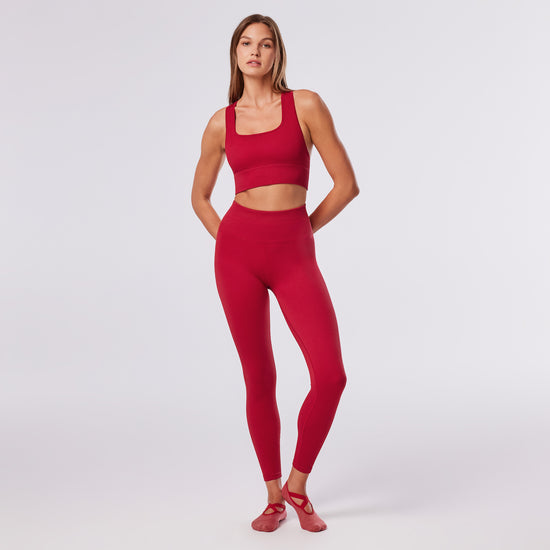 Seamless 7/8 Rib Leggings | Bottoms > Leggings | Tavi – Tavi Active