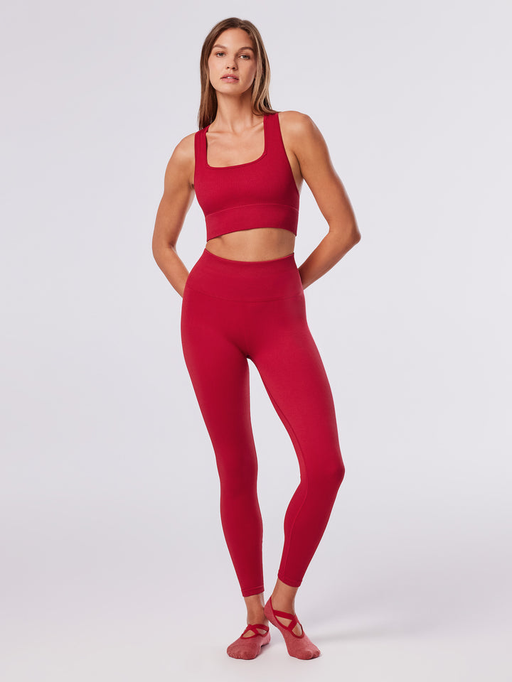 Seamless 7/8 Rib Leggings | Bottoms > Leggings | Tavi – Tavi Active