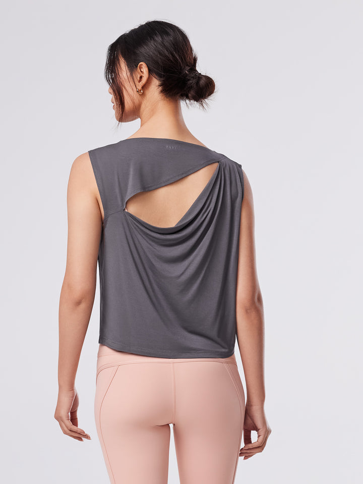 Draped Back Tank | Tops > Tanks | Tavi – Tavi Active
