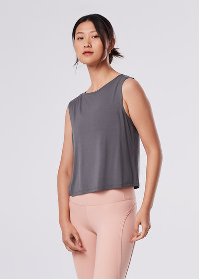 Draped Back Tank | Tops > Tanks | Tavi – Tavi Active