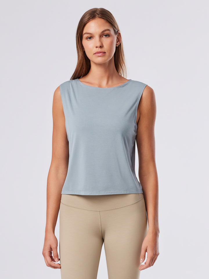 Draped Back Tank | Tops > Tanks | Tavi – Tavi Active