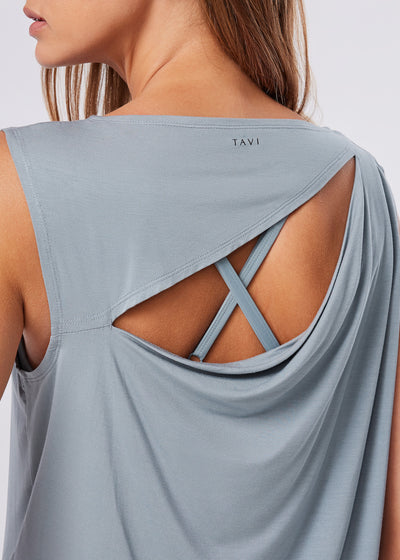 Draped Back Tank | Tops > Tanks | Tavi – Tavi Active