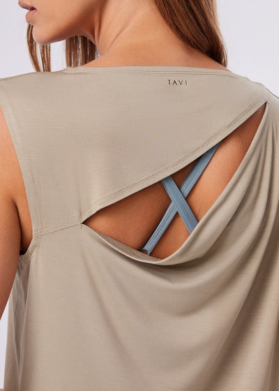 Draped Back Tank | Tops > Tanks | Tavi – Tavi Active