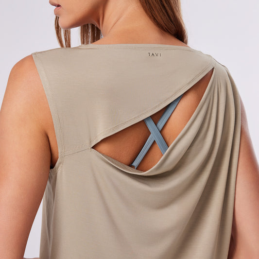 Draped Back Tank | Tops > Tanks | Tavi – Tavi Active