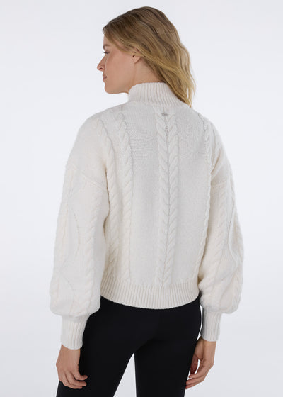 Hi Low Cable Sweater | Tops > Sweaters & Hoodies | Tavi – Tavi Active