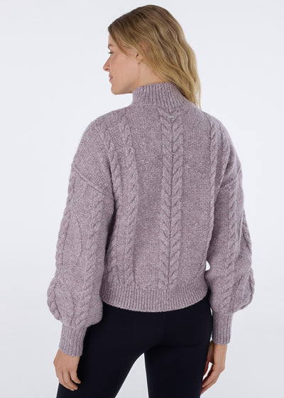 Hi Low Cable Sweater | Tops > Sweaters & Hoodies | Tavi – Tavi Active