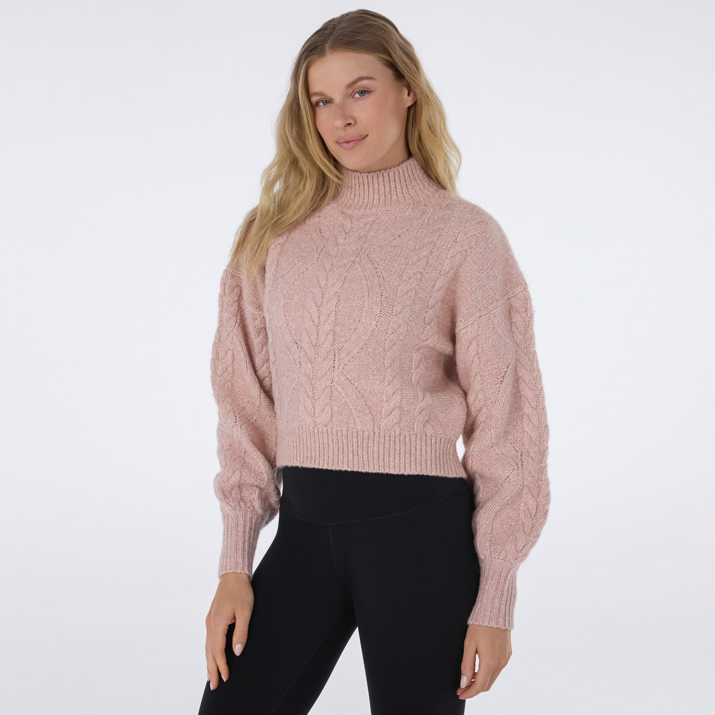 Hi Low Cable Sweater | Tops > Sweaters & Hoodies | Tavi – Tavi Active