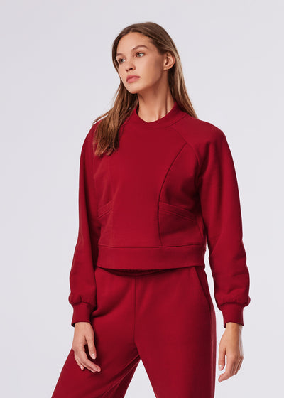 High Collar Sweatshirt | Tops > Sweaters & Hoodies | Tavi – Tavi Active