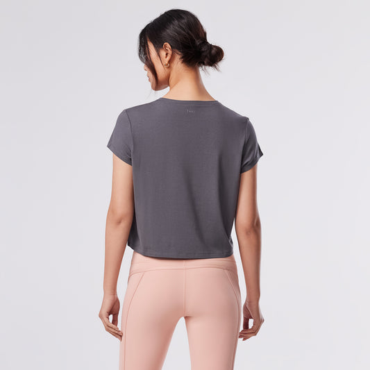 Relaxed Cap Sleeve Tee | Tops > Short Sleeve | Tavi – Tavi Active