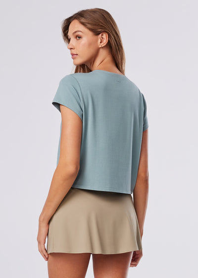 Relaxed Cap Sleeve Tee | Tops > Short Sleeve | Tavi – Tavi Active