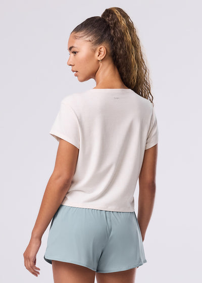 Relaxed Cap Sleeve Tee | Tops > Short Sleeve | Tavi – Tavi Active